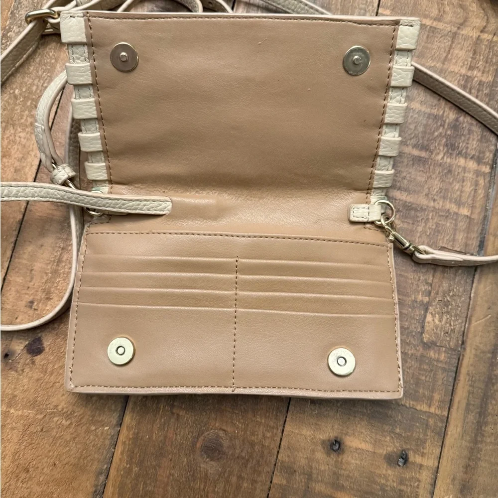 Vince Camuto Beige Crossbody Bag